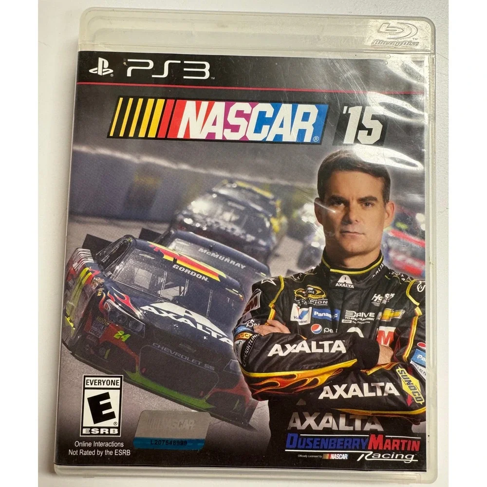 NASCAR 15 Sony PlayStation 3 PS3 Video Game Racing Simulation 2015  Jeff Gordon